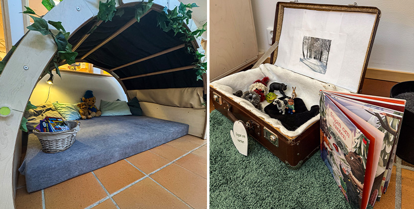 Läsmiljö Tallbackens förskola Tranås